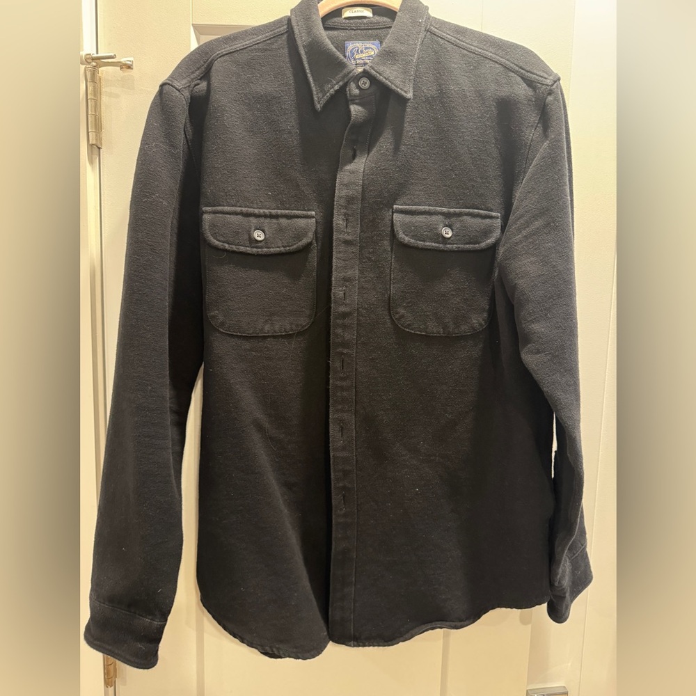 Heavy weight fleece shirt